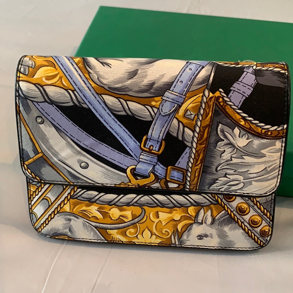 Wathne silk clutch